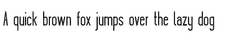 Preview of Ygraine Skeleton font