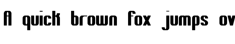 Preview of Yielding BRK Regular font