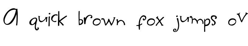 Preview of Yippy Skippy Regular font