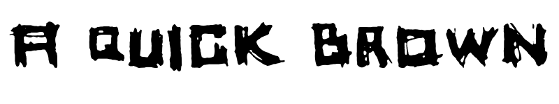 Preview of yoicks Regular font