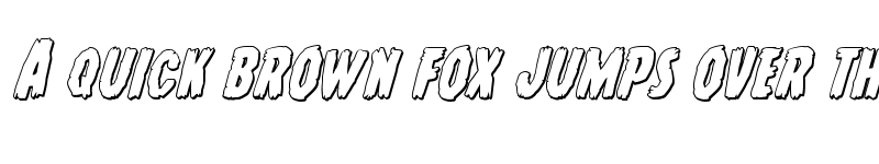 Preview of Young Frankenstein 3D Italic Italic font