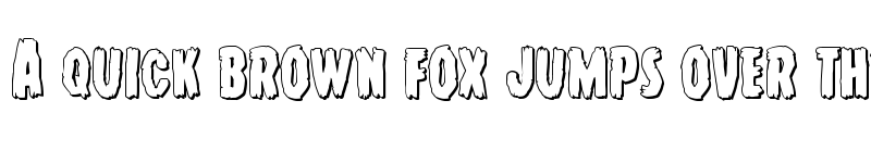 Preview of Young Frankenstein 3D Regular font