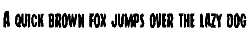 Preview of Young Frankenstein Condensed Condensed font