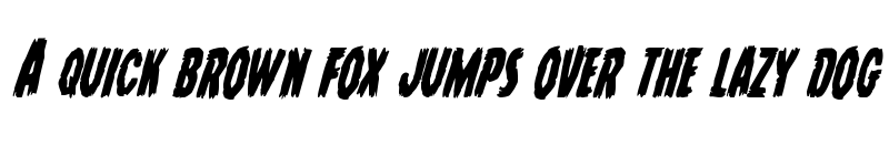 Preview of Young Frankenstein Condensed Italic Condensed Italic font