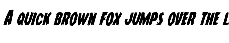 Preview of Young Frankenstein Italic Italic font