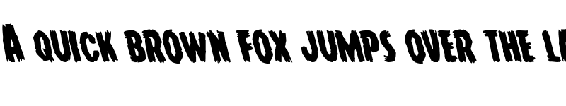 Preview of Young Frankenstein Leftalic Italic font