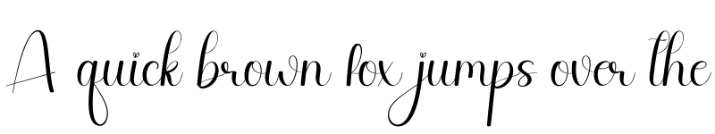 Preview of Young Regular font