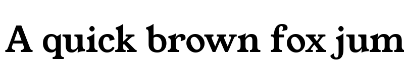 Preview of Young Serif Regular font