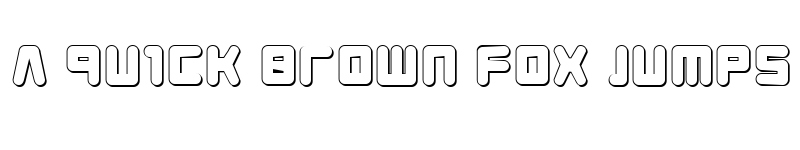 Preview of Young Techs 3D Regular font