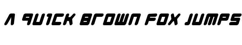 Preview of Young Techs Italic Italic font