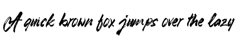 Preview of Youth Brush Daylight Regular font