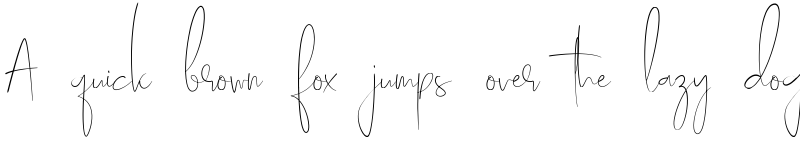 Preview of Youthness Regular font