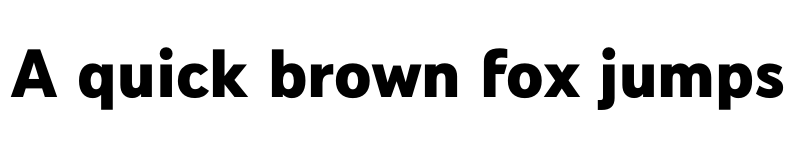 Preview of YouTube Sans Extrabold font