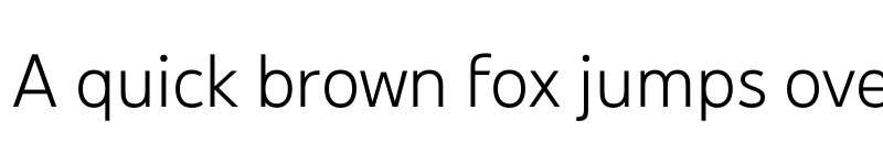 Preview of YouTube Sans Light font