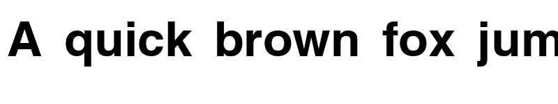 Preview of Yoxall Bold font