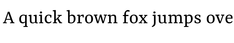 Preview of Yrsa Regular font