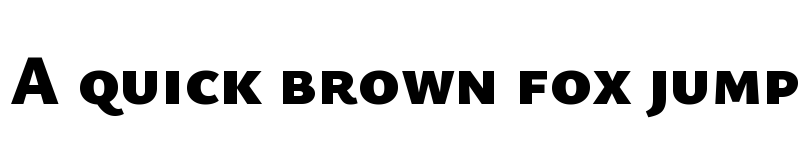 Preview of Ysabeau SC Black font