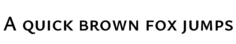 Preview of Ysabeau SC SemiBold font