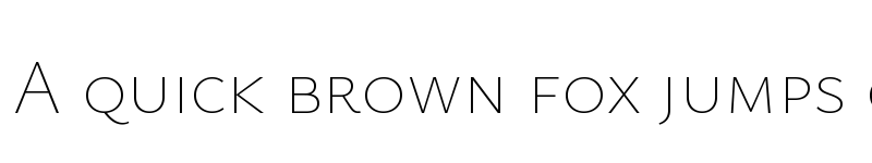 Preview of Ysabeau SC Thin font