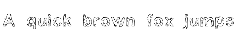 Preview of Yugly Regular font