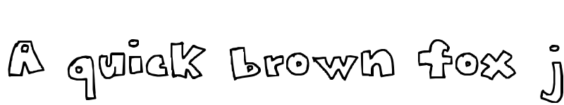 Preview of Yujin Bubbles Regular font