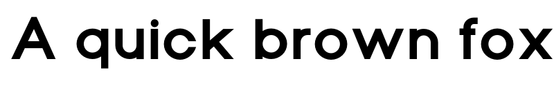 Preview of Yukita Sans Bold font