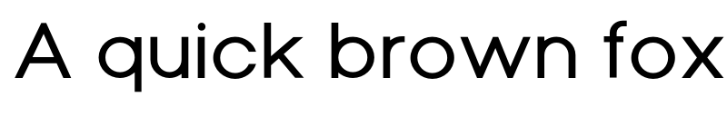 Preview of Yukita Sans Light font