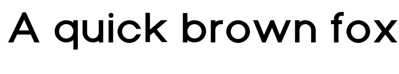 Preview of Yukita Sans Medium font