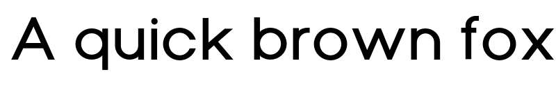 Preview of Yukita Sans Regular font