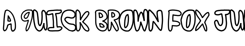 Preview of yumernub Regular font