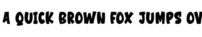 Preview of Yummy Regular font