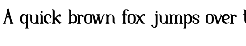 Preview of Yunan Regular font