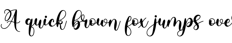 Preview of Yushina Regular font