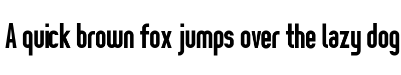 Preview of [z] Prozak Bold font