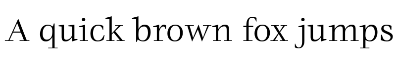 Preview of Zachery Regular font