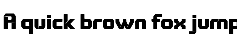 Preview of Zachian Trial Regular font