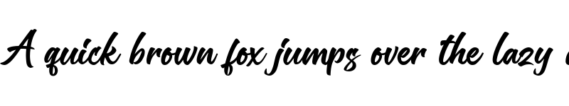 Preview of Zafrilus Regular font