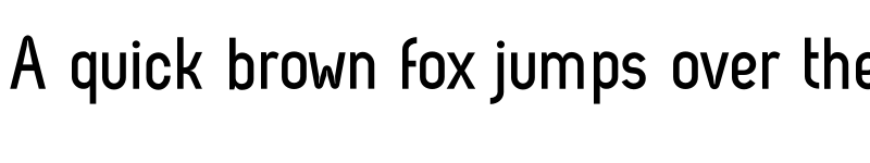 Preview of Zag Bold Regular font