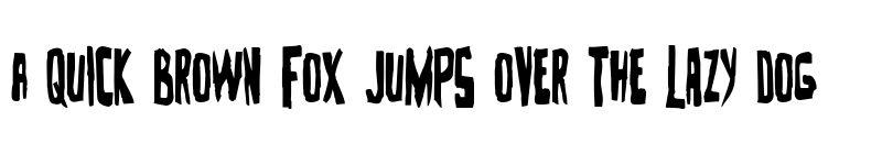 Preview of Zakenstein Condensed Condensed font