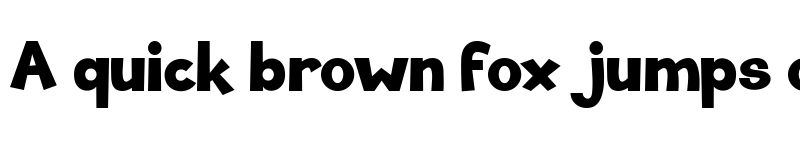 Preview of ZAKIDS Regular font