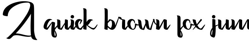 Preview of Zalina Demo Regular font