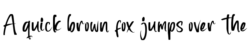 Preview of Zamora Regular font