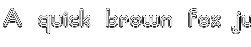 Preview of Zapped Sticks Regular font