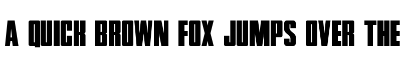 Preview of Zentropa Regular font