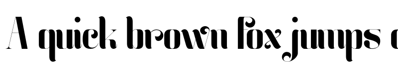 Preview of Zeo xay Regular font