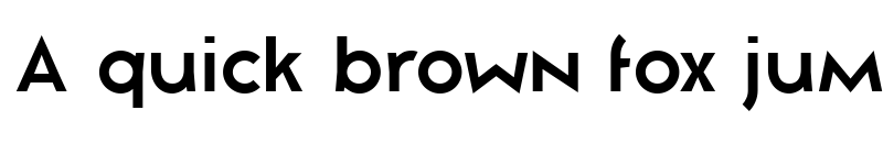 Preview of Zeronero Black font