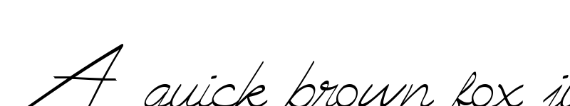 Preview of Zhafir Regular font