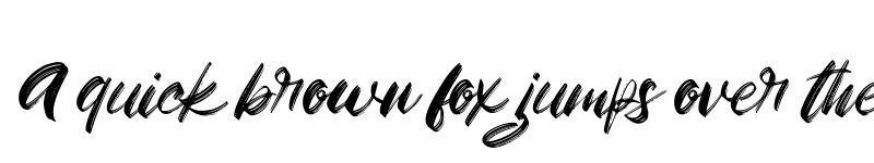 Preview of Zigas Regular font