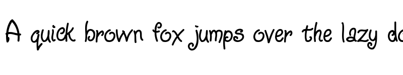 Preview of Ziggy Zoe Regular font