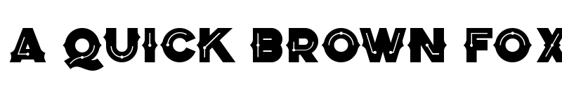 Preview of Zilap Black Storm Black font